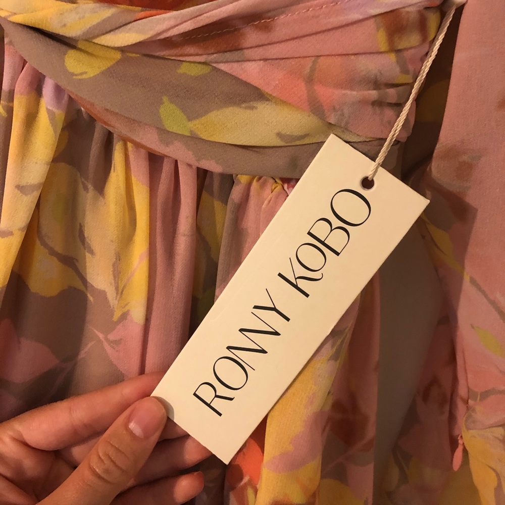 NWOT Ronny Kobo Alyson Dress (removed tags) - Picture 5 of 8